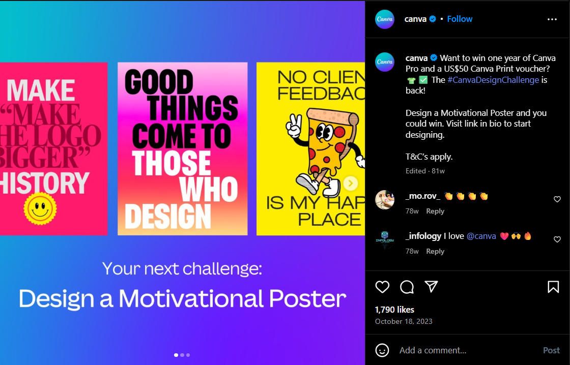 10 Creative Social Media Contest Ideas To Grow Your Brand 4 design it with us